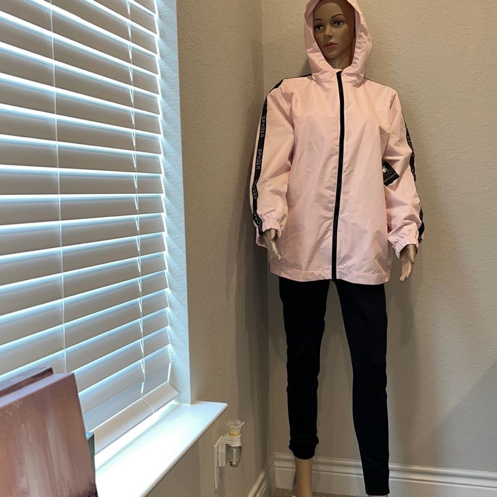 NWT-Spyder jacket and black Spyder legging pants